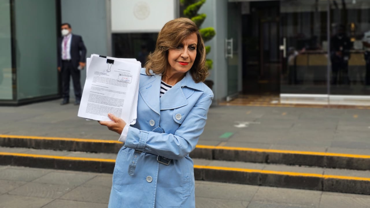 Foto: Rodrigo Cerezo | Diputada Elena Pérez-Jaén presenta 65 denuncias por presuntas irregularidades en 'Sembrando Vida'.