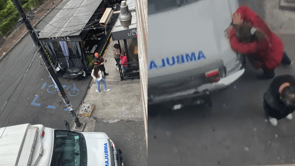Vecinos de la colonia Hipódromo Condesa informaron que una persona murió mientras realizaba obras de remodelación, en la calle Tamaulipas en el edificio número 50