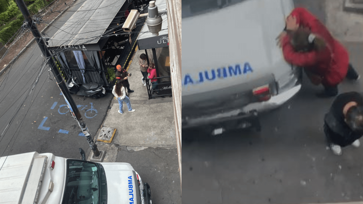 Vecinos de la colonia Hipódromo Condesa informaron que una persona murió mientras realizaba obras de remodelación, en la calle Tamaulipas en el edificio número 50