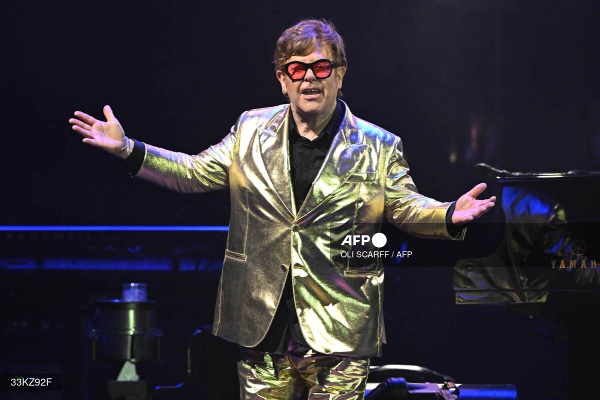 Foto:AFP|¡Terrible! Elton John es hospitalizado tras sufrir un accidente doméstico