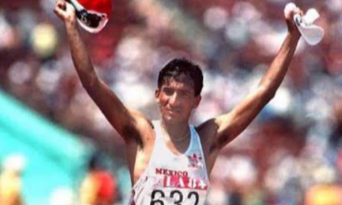 Foto:Twitter/@COM_Mexico|¿Quién fue Ernesto Canto, el medallista olímpico mexicano en 1984?
