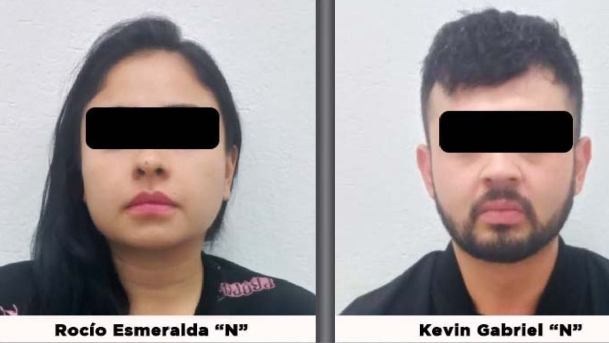 Detienen a Rocío Esmeralda “N” y Kevin Gabriel “N” presuntos responsables en el homicidio de un cuentahabiente