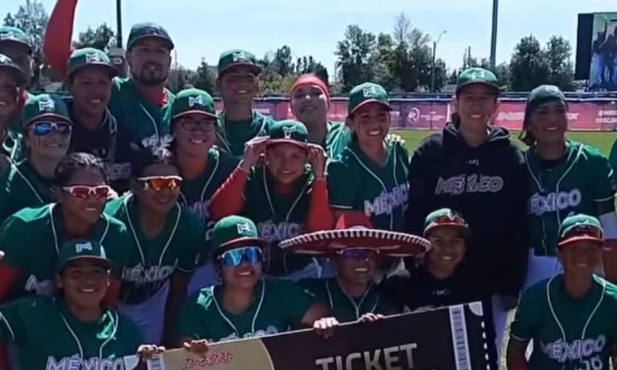 La Selección Mexicana femenil de beisbol finalizó su participación