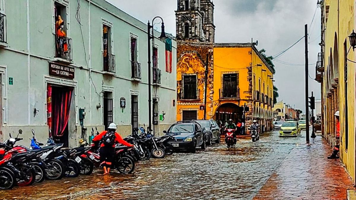 Tras la llegada de la tormenta tropical, ayer se sintieron sus efectos al oriente de Yucatán