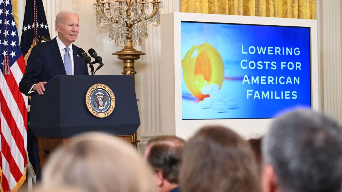 El presidente de Estados Unidos, Joe Biden, habló ayer sobre la reducción de los costes sanitarios