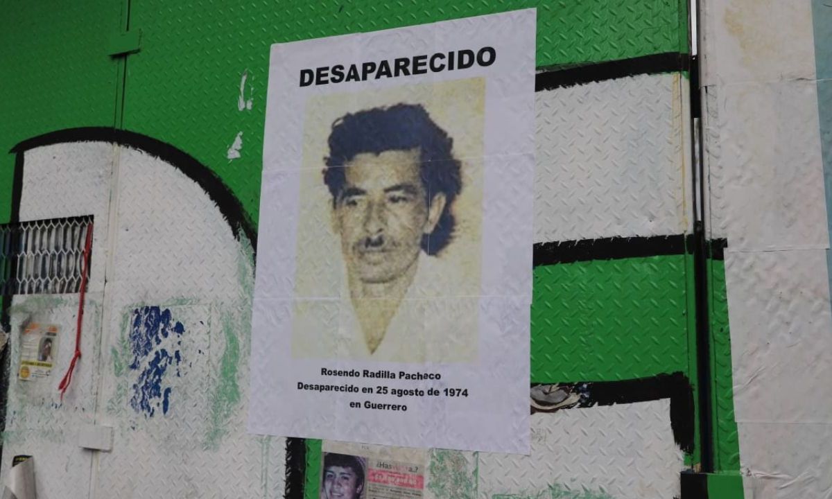 Exigen justicia para Rosendo Radilla, activista víctima de desaparición forzada