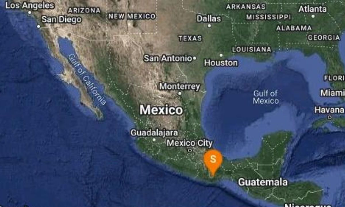 El sismo tuvo su epicentro a 28 kilómetros al noreste de Miahuatlán, Oaxaca.