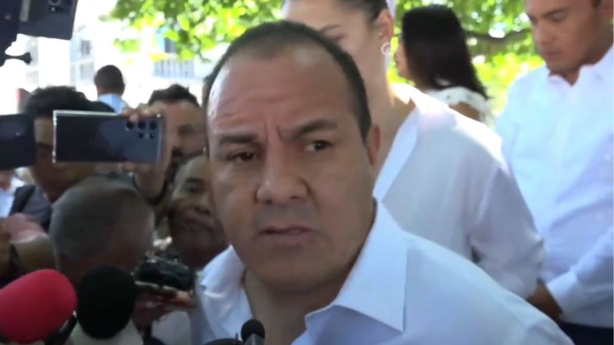 Cuauhtémoc Blanco negó las afirmaciones del fiscal de Morelos, Uriel Carmona; "ninguna persecución política", dijo.