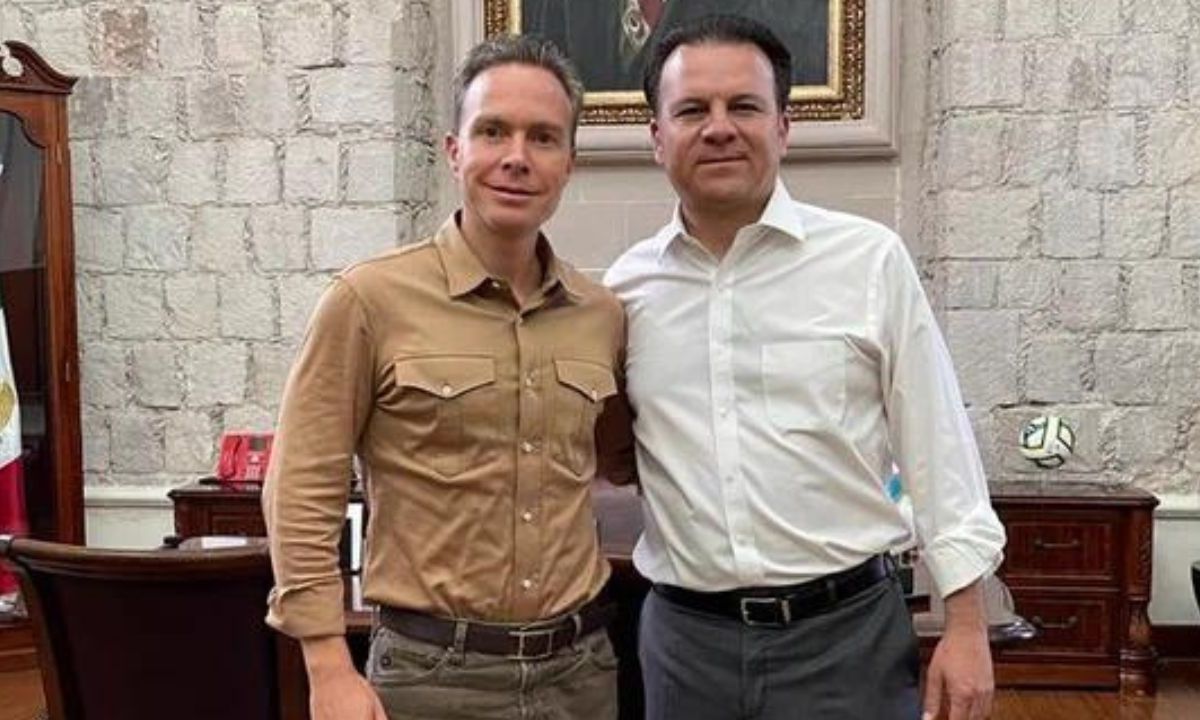 Se reúne Velasco con gobernador de Durango en cierre de recorridos