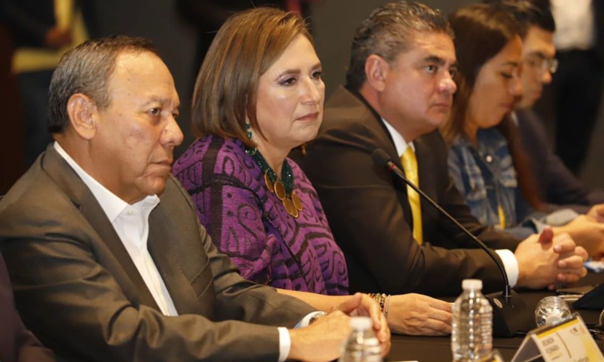 PRD respalda a Xóchitl Gálvez en coordinación del Frente Amplio