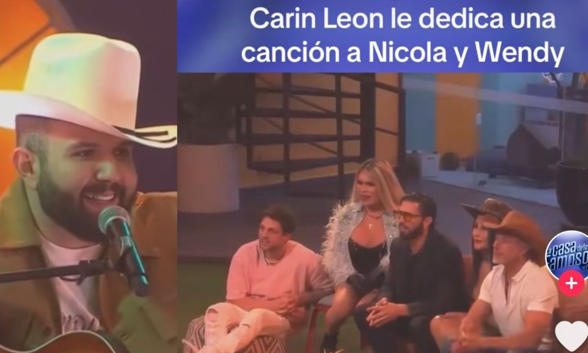 Carin León le dedicó a Wendy Guevara y Nicola Porcella el tema "La Primera Cita"