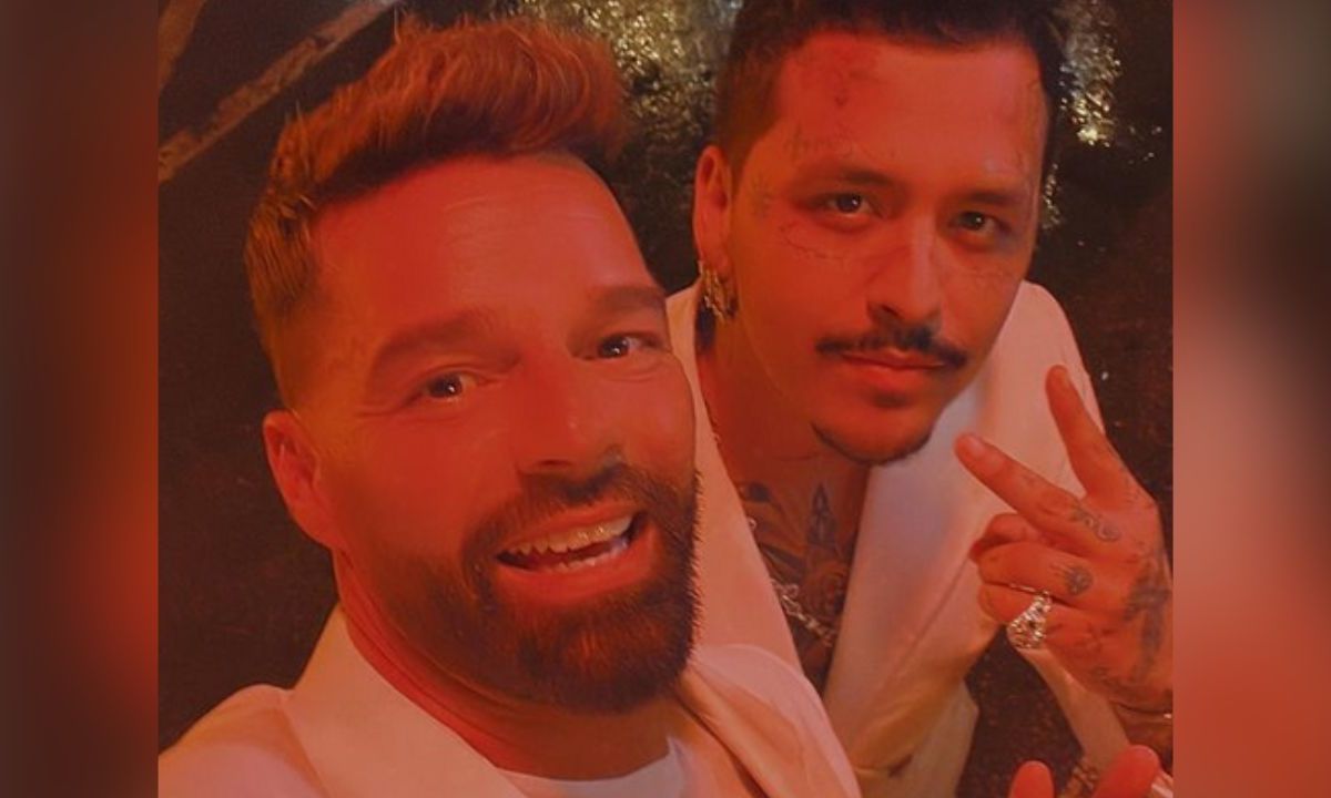 Ricky Martin da indicios de una posible colaboración con Christian Nodal