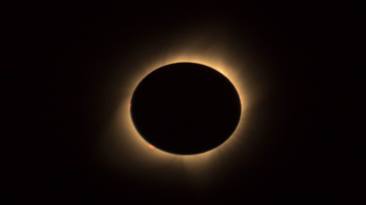 imagen de un eclipse solar