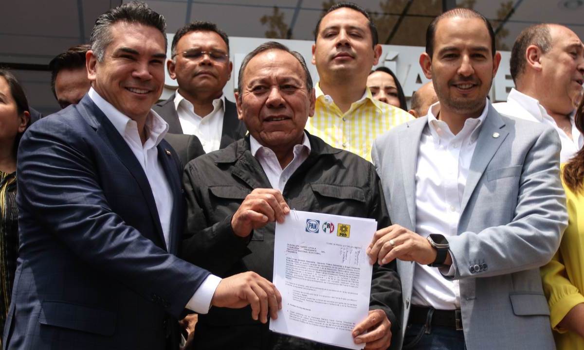 Los presidentes nacionales del PAN, PRI y PRD, demandaron al presidente Andrés Manuel López Obrador, respetar la ley y detener la violencia política de género.