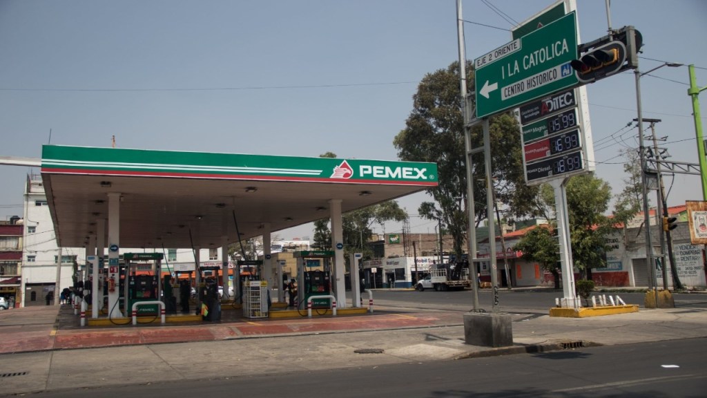Imagen de un negocio de gasolina