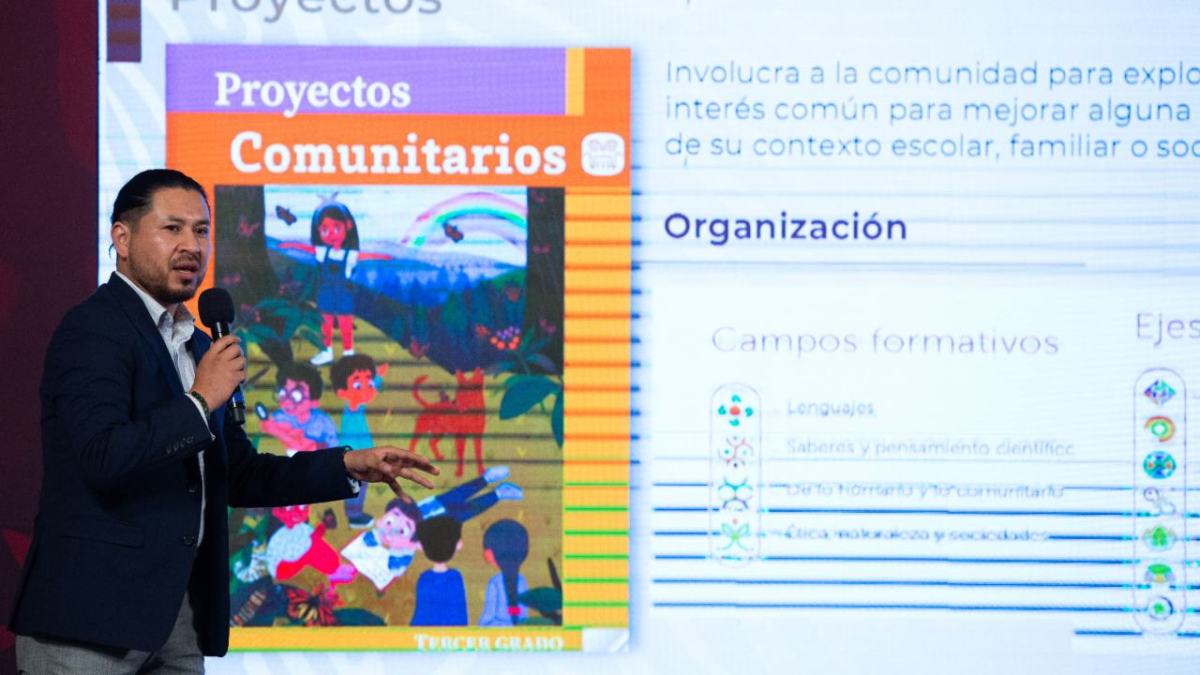 La titular de la Secretaría de Educación Pública (SEP), Leticia Ramírez Amaya, señaló que el término “comunista” no está presente en ninguno de los nuevos Libros de Texto para los estudiantes