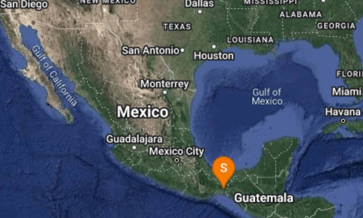 Durante la tarde de este sábado 19 de agosto se registró un sismo de magnitud 4.9 al noreste de Unión Hidalgo, en el estado de Oaxaca.