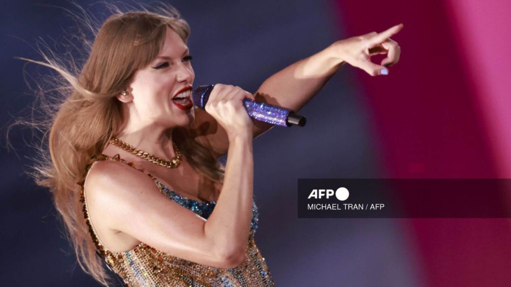 Foto:AFP|¡La rompió! Taylor Swift, la primera artista en alcanzar 100 millones de oyentes en Spotify