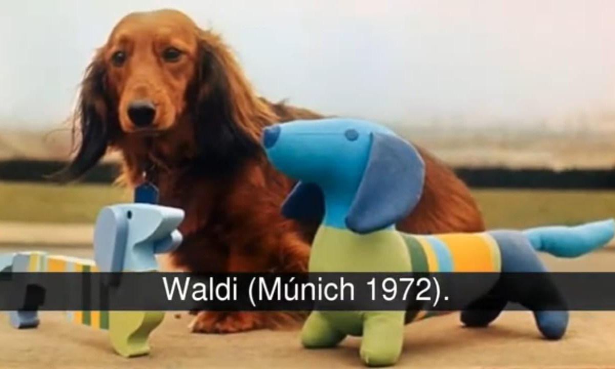 Imagen de Waldi, la primera mascota de los Juegos Olímpicos