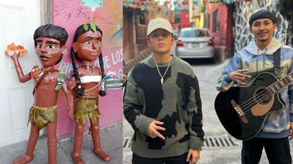 La famosa Piñatería Ramírez creó unas figuras de cartón inspiradas en Yahritza y su Esencia, luego de las declaraciones sobre México