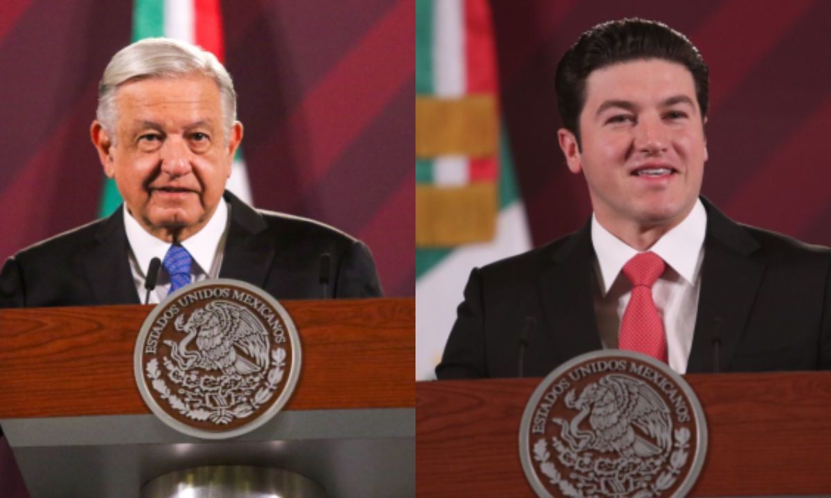 Amlo y Samuel García López Obrador celebró el fin del conflicto entre el Congreso de Nuevo León y Samuel García