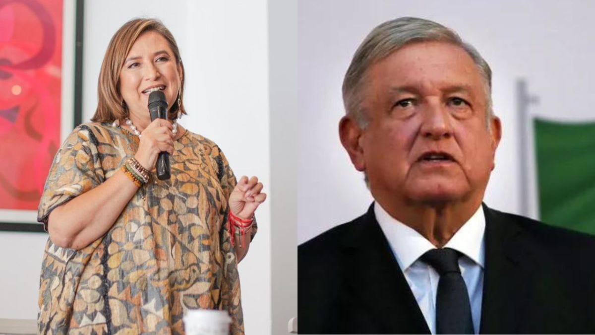 Xóchitl y López Obrador