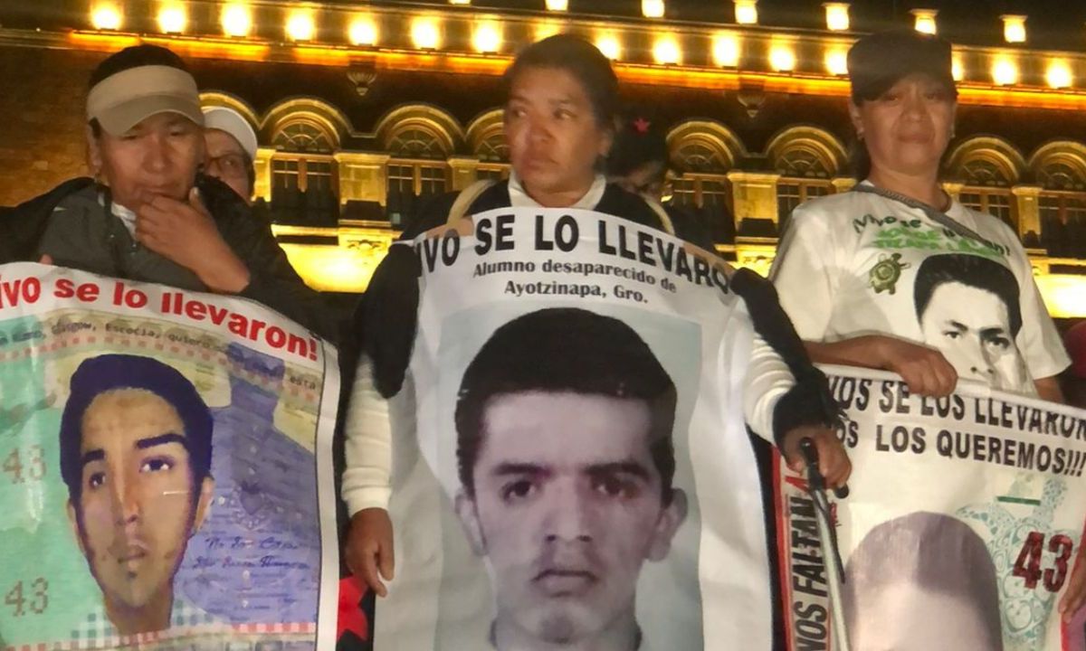 "Estamos enojados". Padres de los 43 de Ayotzinapa a 9 años de su desaparición