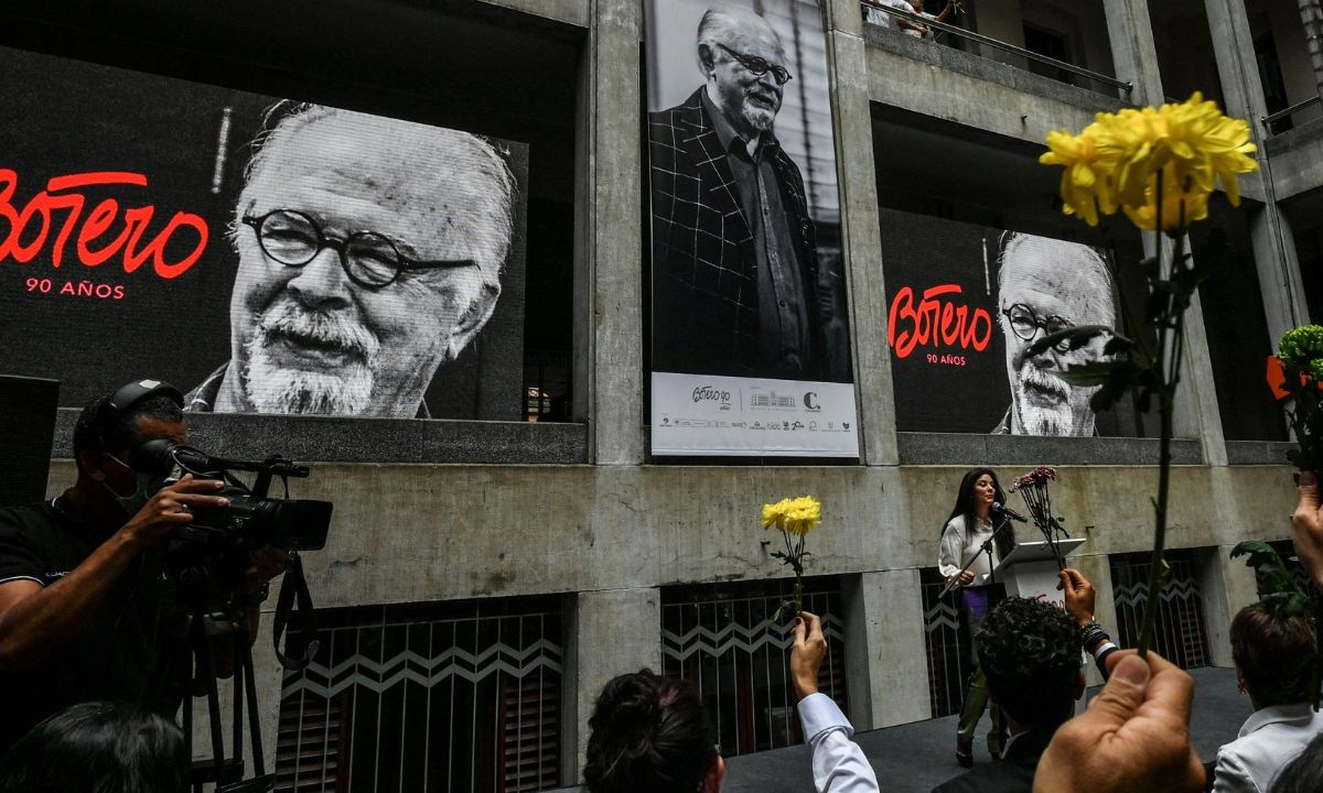 Foto:AFP|¡Triste! Fallece el artista colombiano Fernando Botero