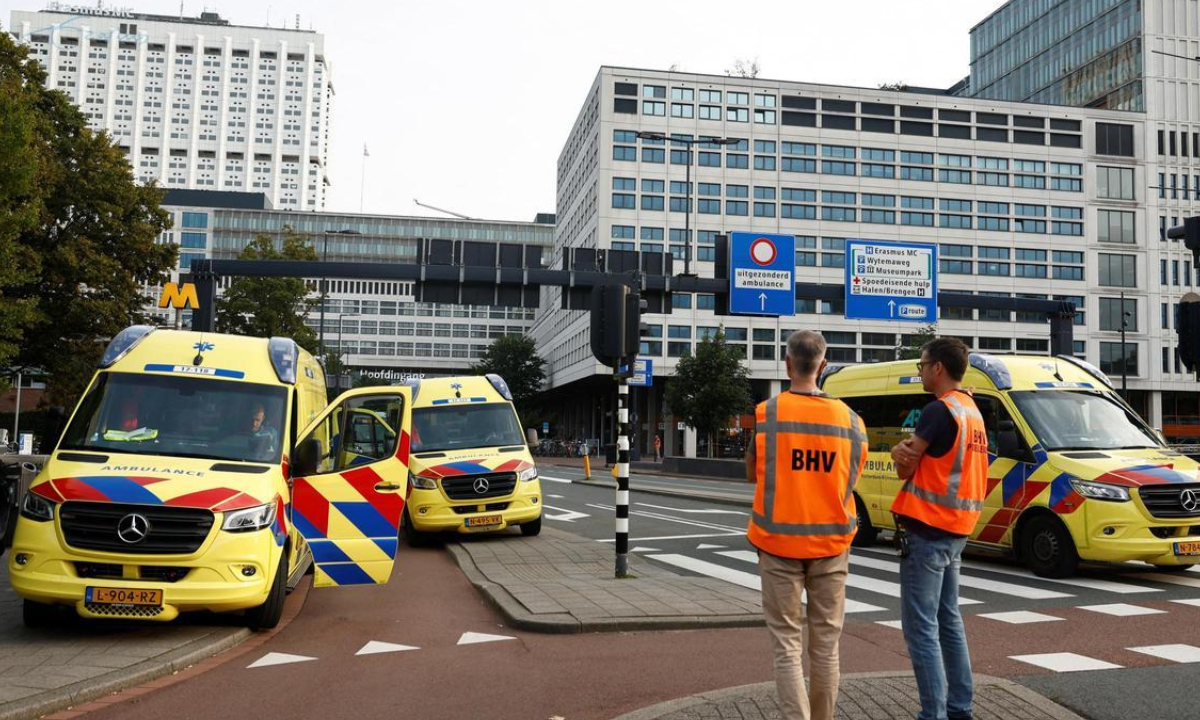 Tres muertos en tiroteo en ciudad neerlandesa de Róterdam