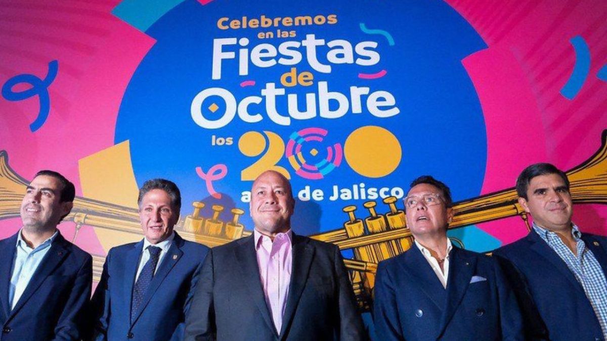 Presenta Enrique Alfaro programación de las mejores Fiestas de Octubre de la historia
