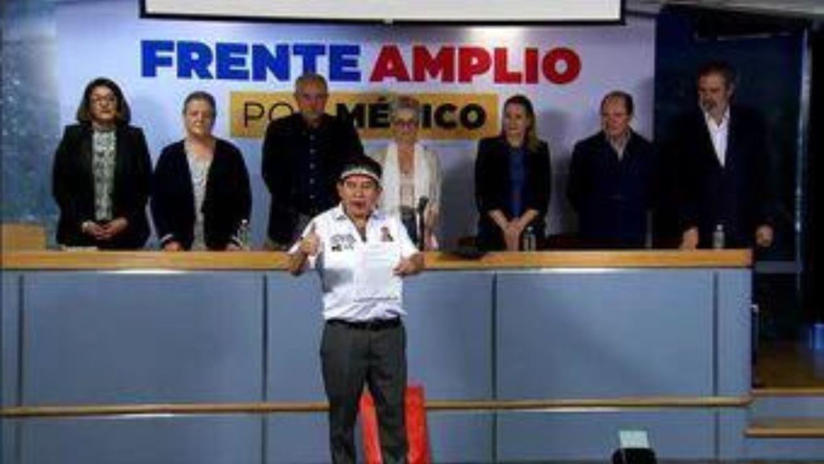 "Juanito" acusa discriminación en el proceso interno del Frente Amplio por México