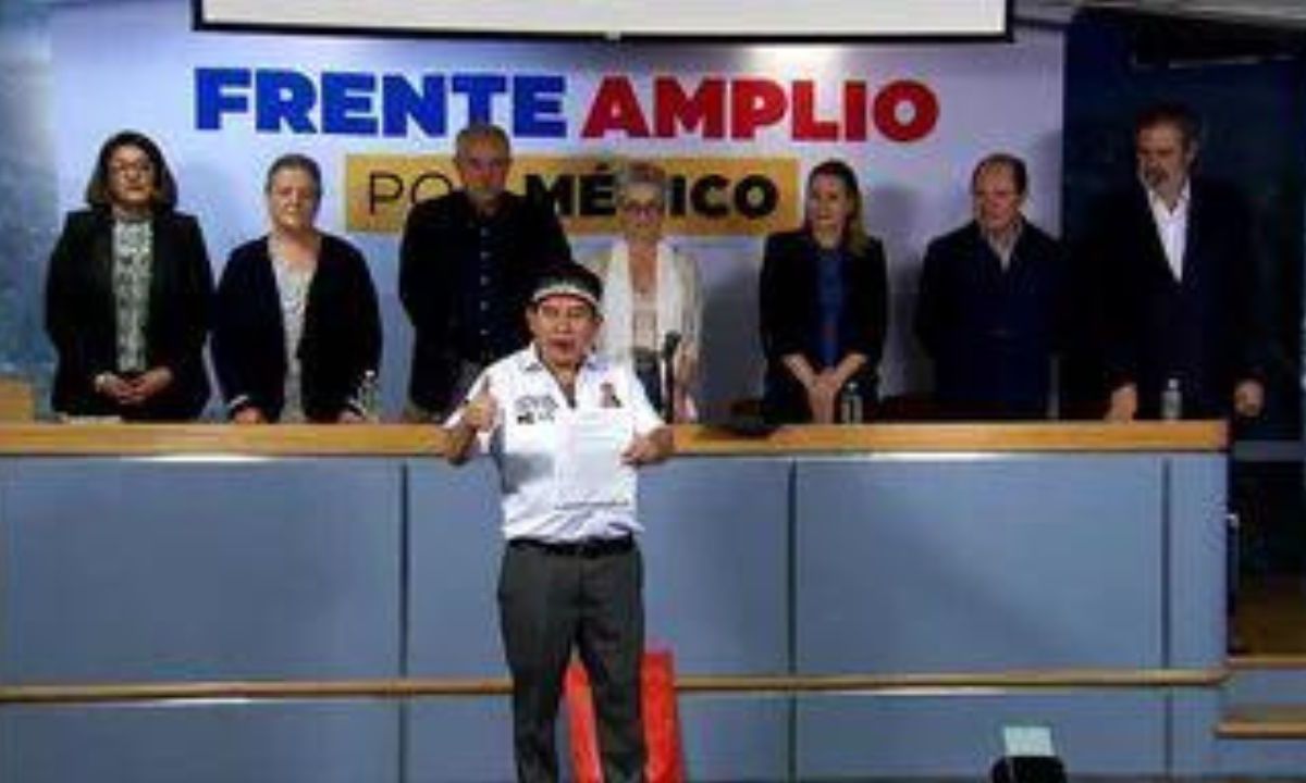 "Juanito" acusa discriminación en el proceso interno del Frente Amplio por México