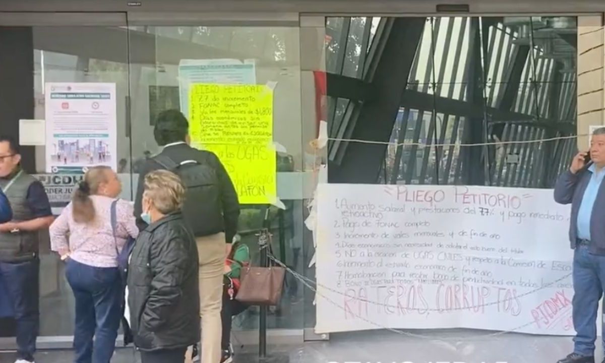 Trabajadores del PJCDMX amagaron con realizar una huelga ante la falta de acuerdos con autoridades del Gobierno capitalino
