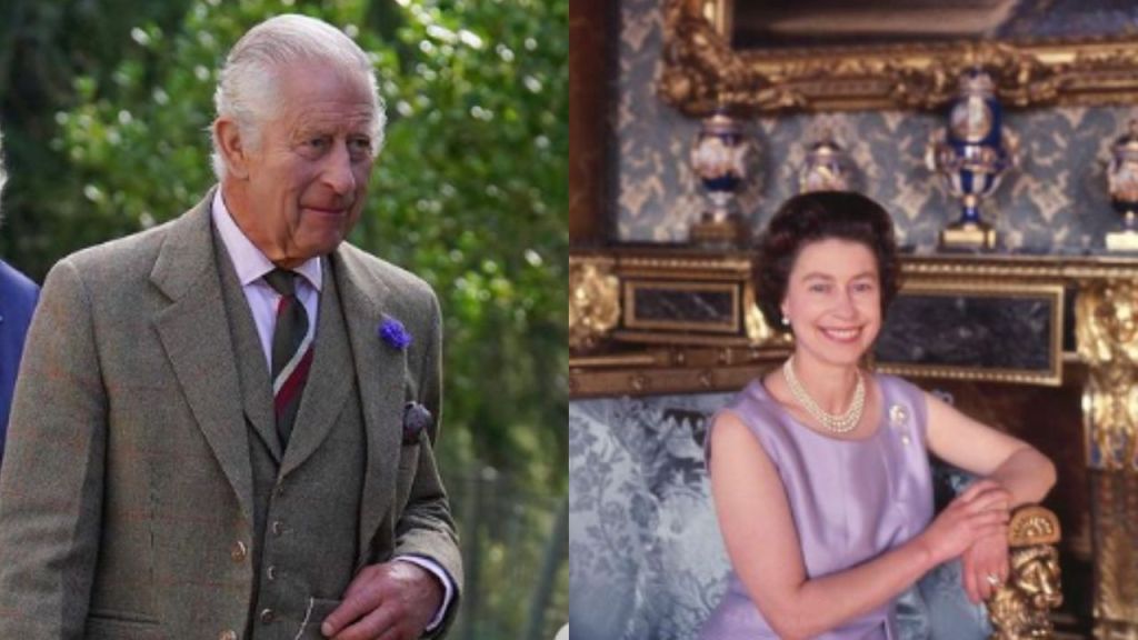 El rey Carlos III reveló una imagen inédita de Isabel II a un año de su muerte