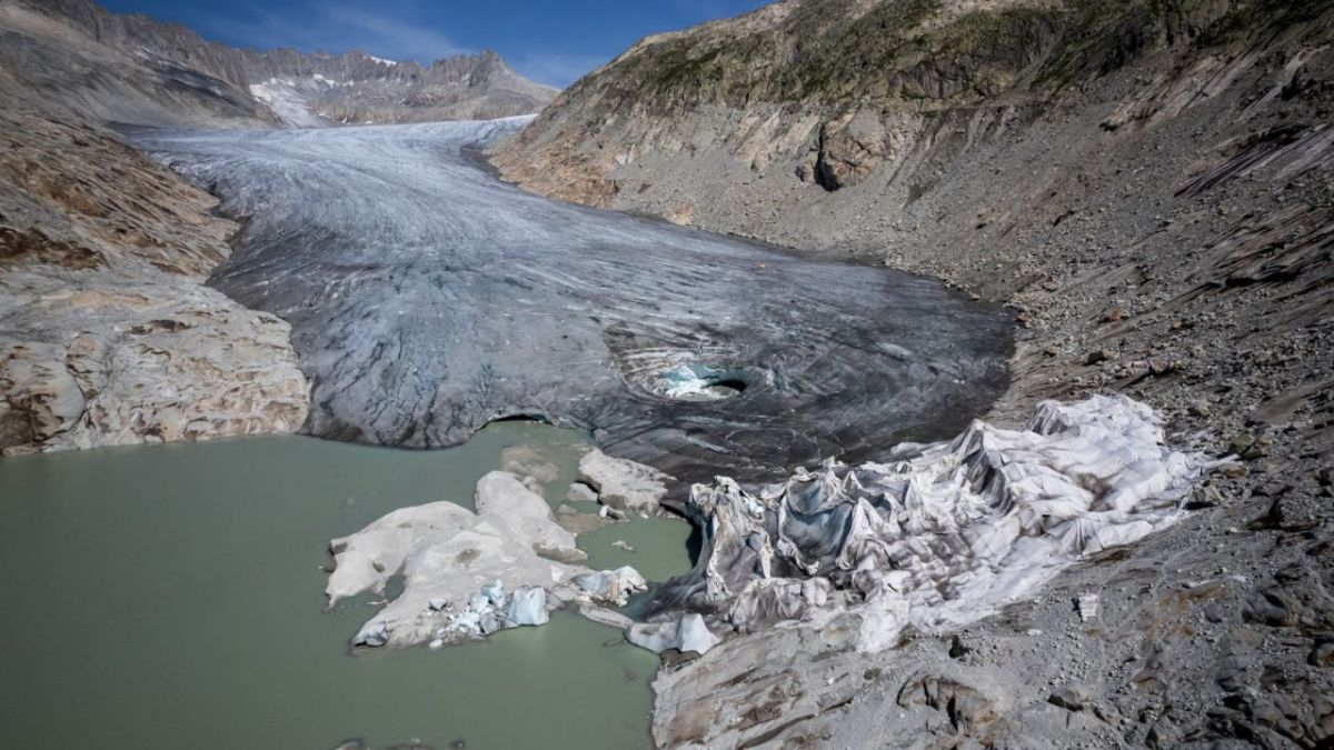 Glaciares de Suiza se derritieron en dos años tanto como entre 1960 y 1990