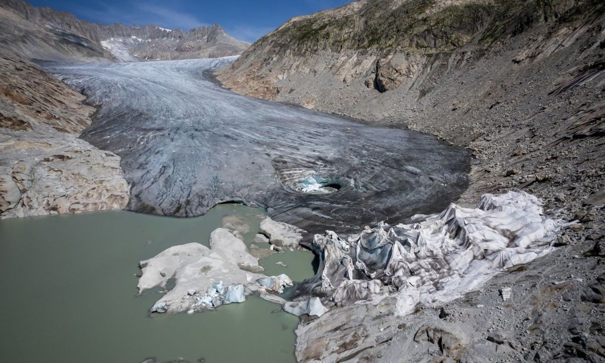 Glaciares de Suiza se derritieron en dos años tanto como entre 1960 y 1990
