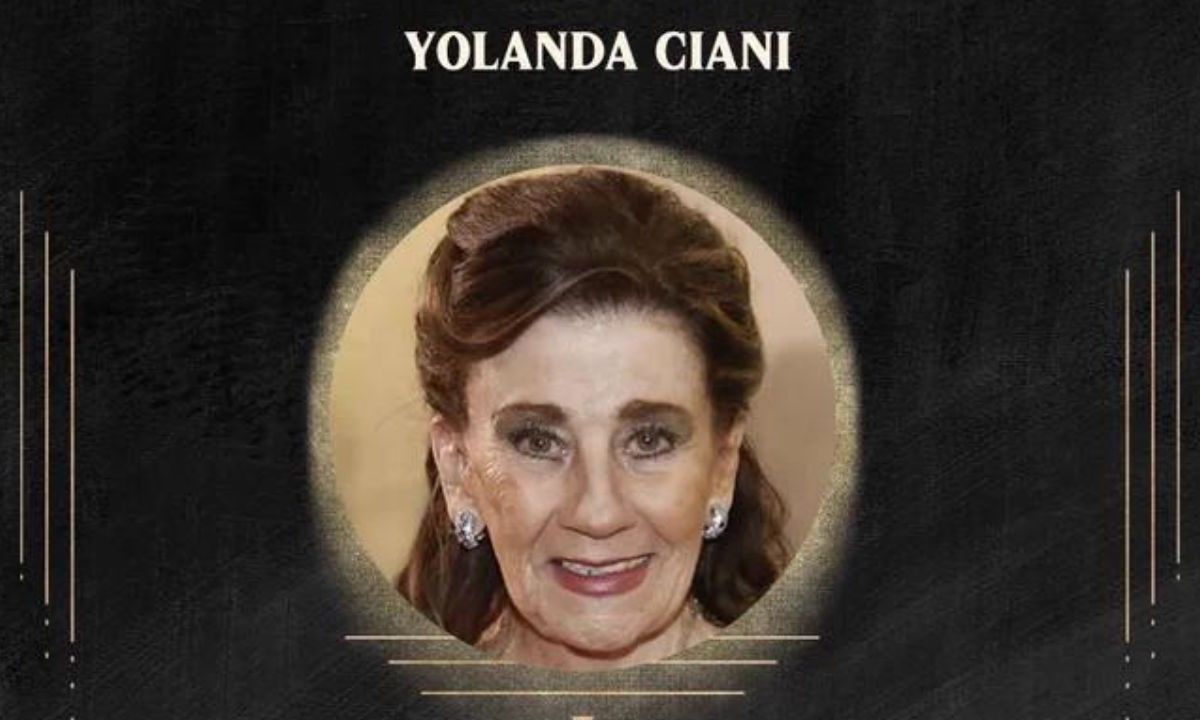 Muere la actriz mexicana Yolanda Ciani.