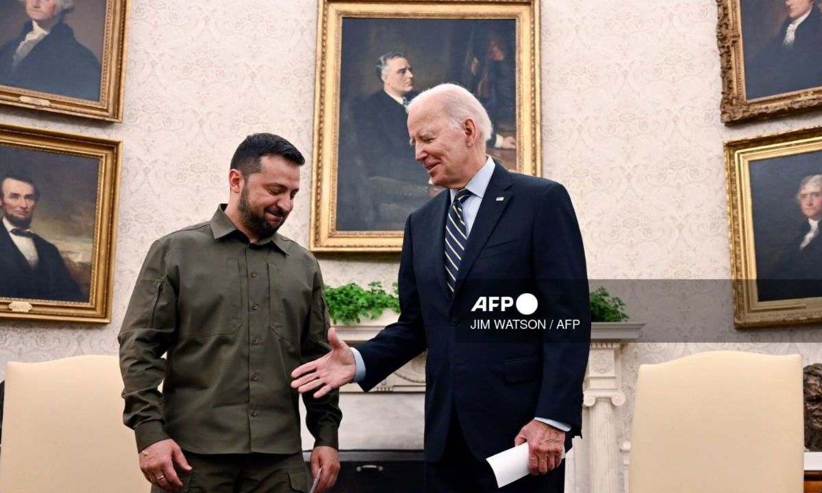 Biden recibe a Zelenski entre recelo de escépticos a entregar más ayuda