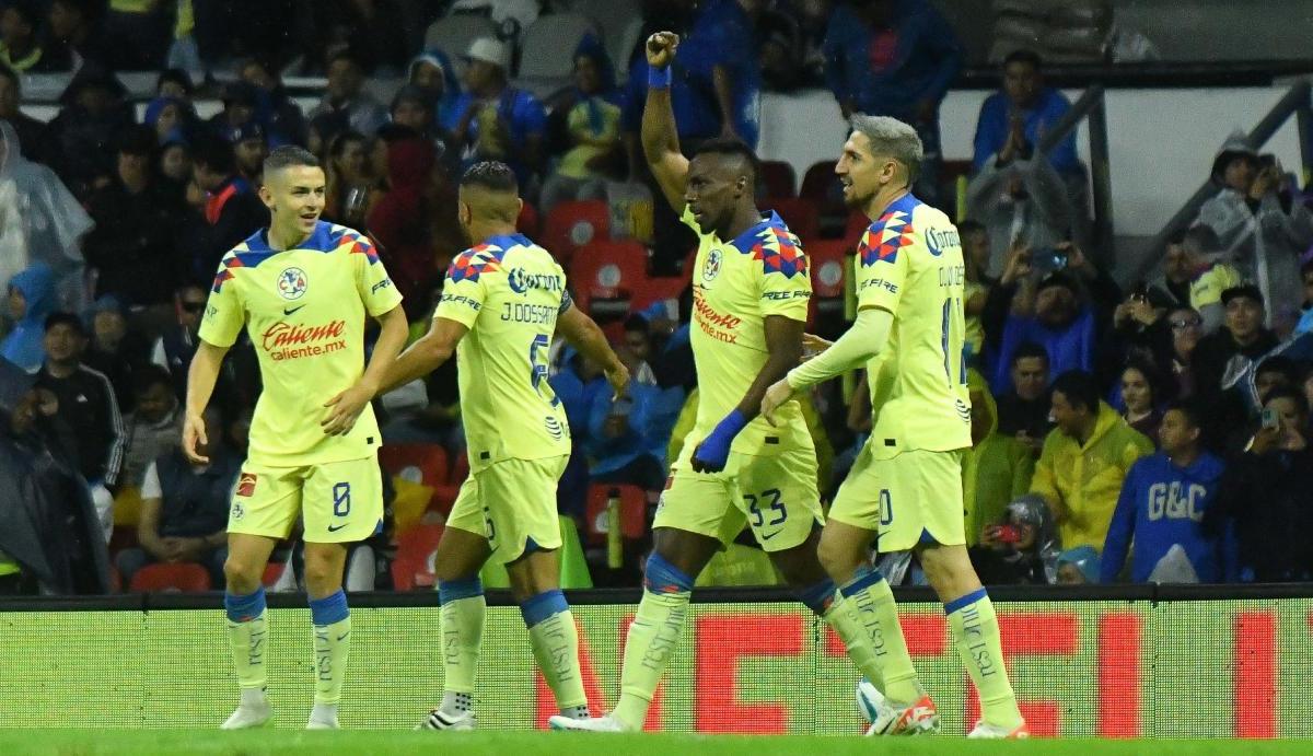 Las 'Águilas' del América se hicieron del 'Clásico Joven' del fútbol mexicano al vencer 3-2 a 'La Máquina' del Cruz Azul, el sábado en el estadio Azteca por la séptima jornada del torneo Apertura 2023.