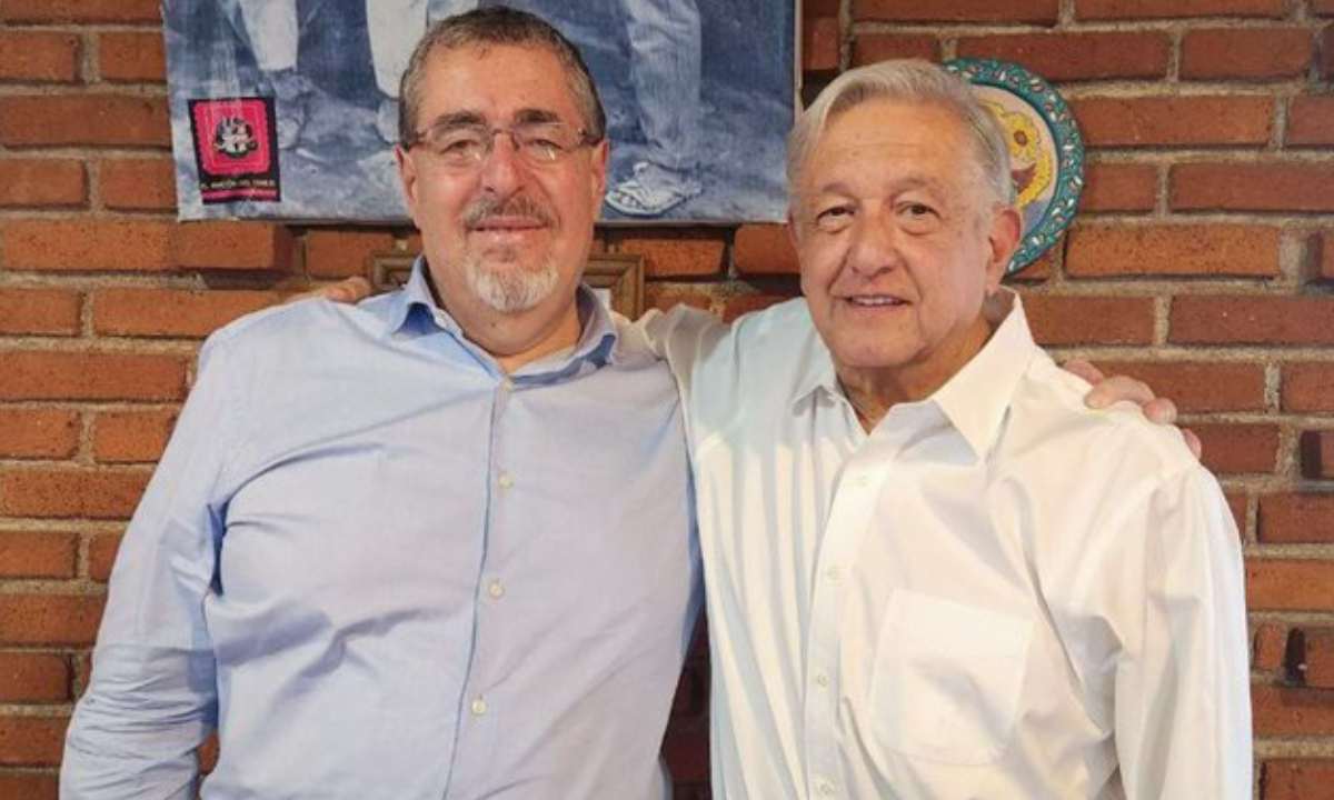 El presidente Andrés Manuel López Obrador se reunió con el presidente electo de Guatemala, Bernardo Arévalo.