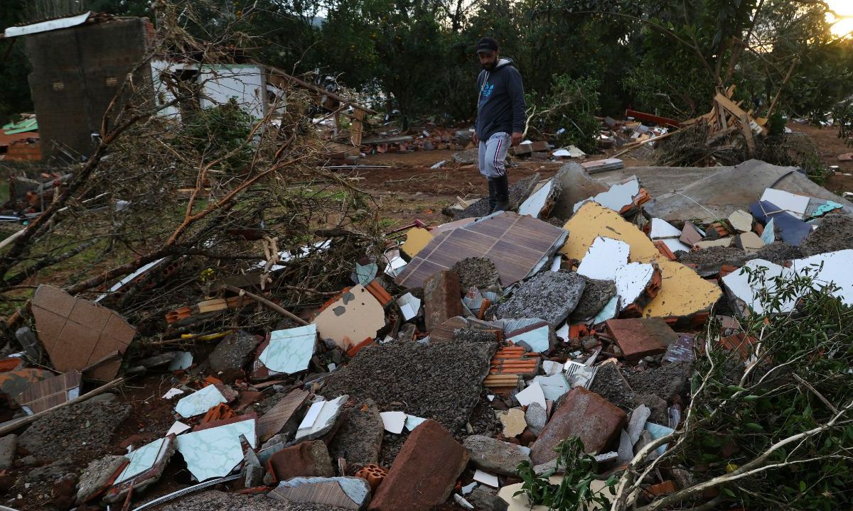 Foto: AFP|Un ciclón deja 21 muertos en el sur de Brasil