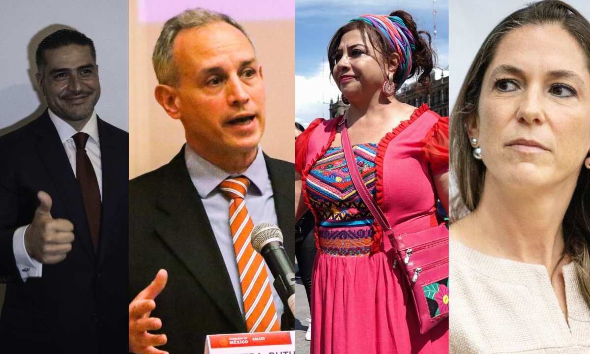 El Consejo Estatal de Morena en la Ciudad de México dio a conocer que Omar García Harfuch, Hugo López - Gatell, Clara Brugada y Mariana Boy son las "corcholatas" del partido guinda a la Jefatura de Gobierno en 2024.