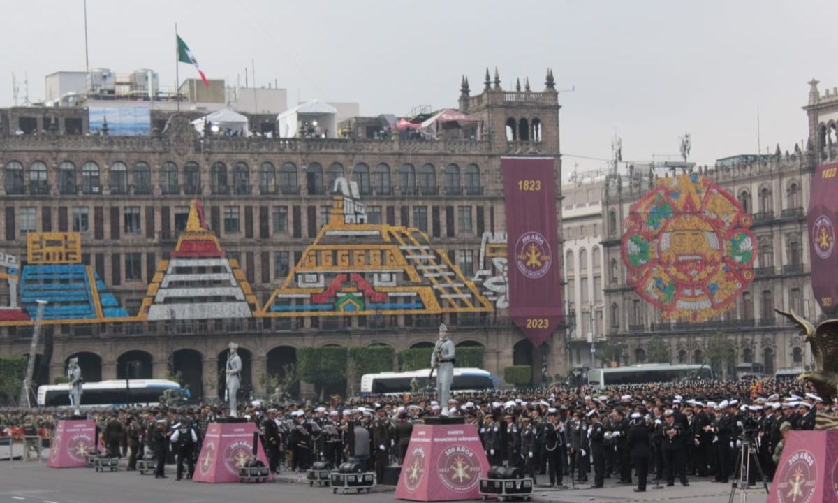 Este 16 de septiembre de 2023 se lleva a cabo el Desfile Cívico Militar por el 213 Aniversario de la Independencia de México