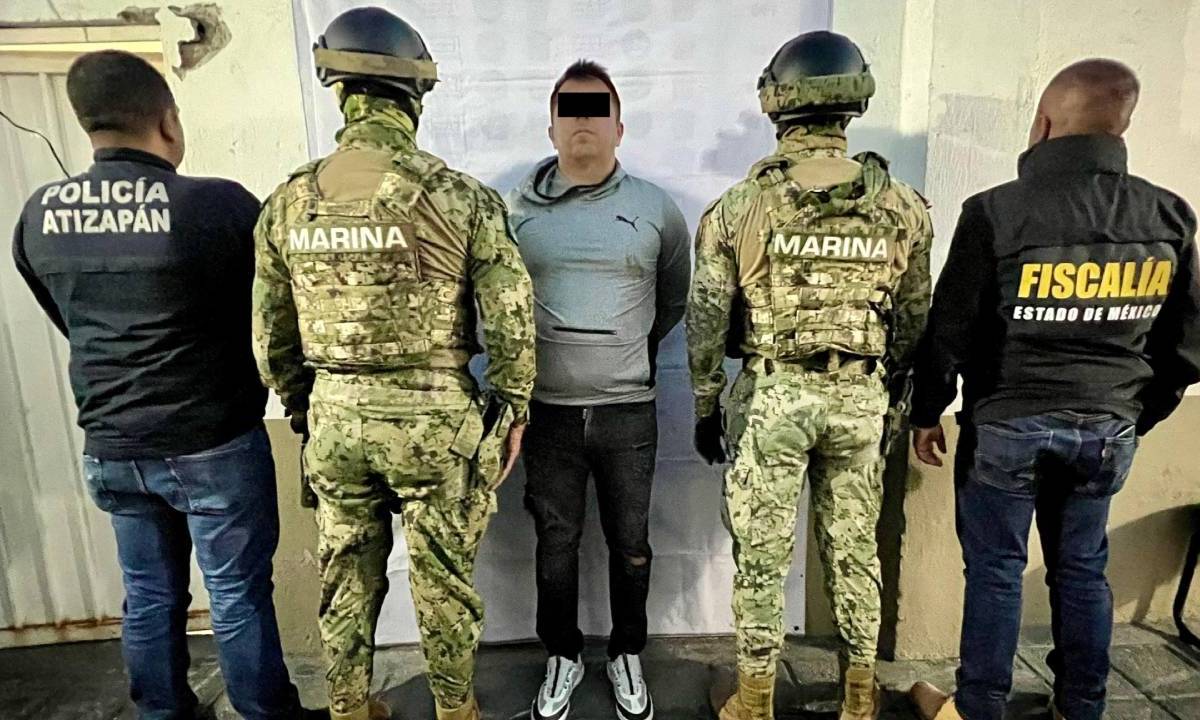 Autoridades de las tres órdenes de gobierno detuvieron a Alejandro "N", alias "El Bebé", presunto integrante de la banda de "Los Julios".