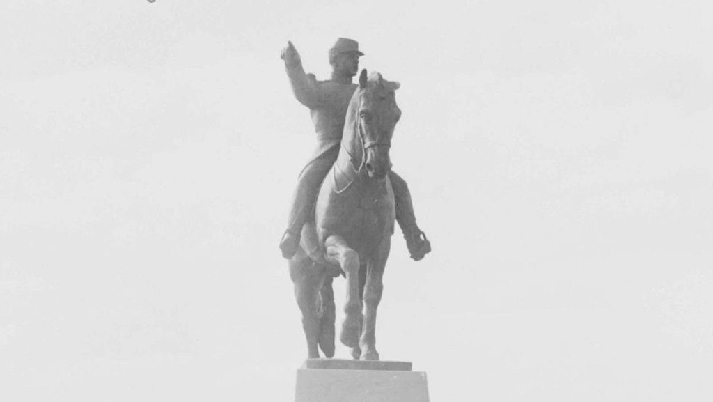 Estatua del militar mexicano Ignacio Zaragoza
