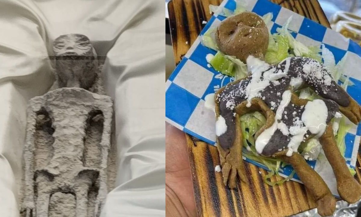 Chefs de 'La Quesería de Ozuluama-Restaurante Veracruzano crearon los Sopes alienígenas en honor a los seres no humanos de Jaime Maussan