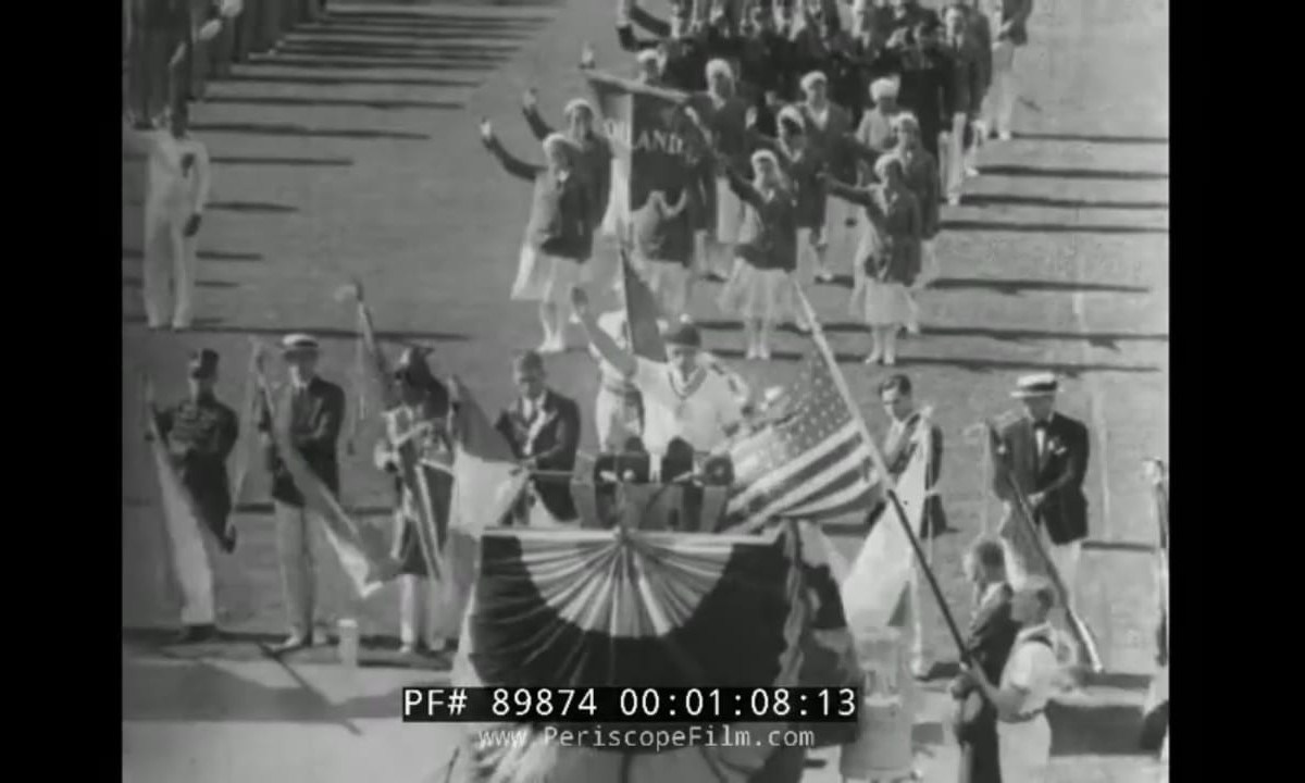 imagen de las olimpiadas 1932 donde hubo dos finalistas mexicanos por primera vez