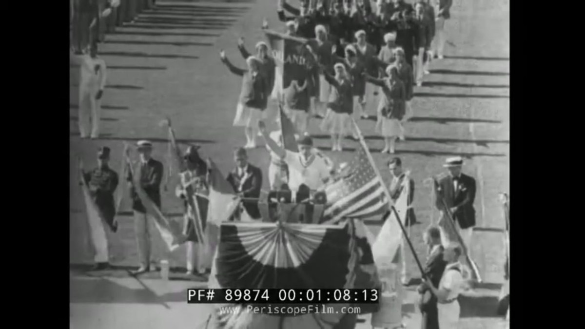 imagen de las olimpiadas 1932 donde hubo dos finalistas mexicanos por primera vez