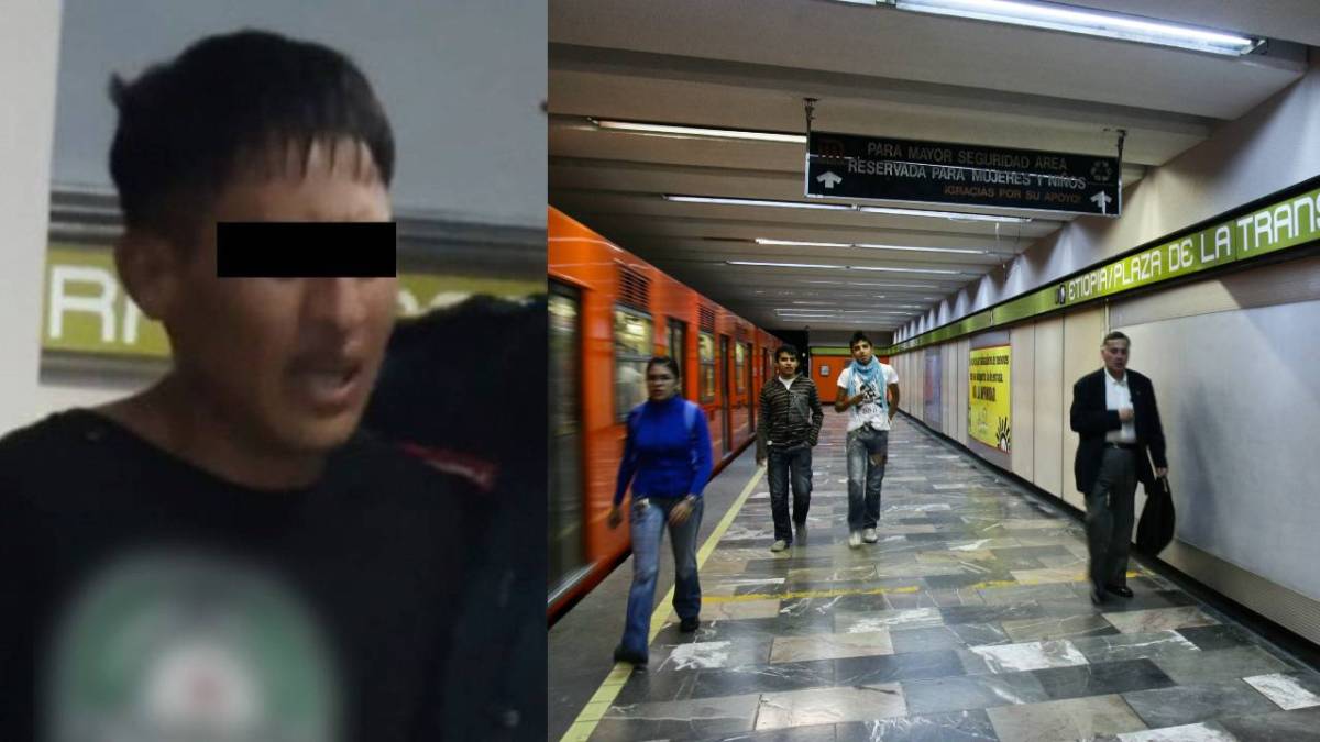 Un joven de 23 años de edad fue detenido en la estación Etiopía, del Metro de la CDMX, por pretender atentar contra la vida de su expareja.