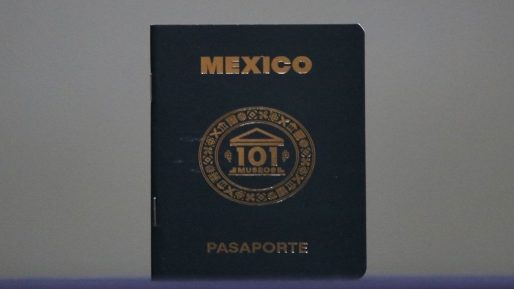 imagen de un pasaporte de México